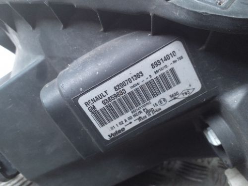 NISSAN PRIMASTAR MK1 2006-2012 PASSENGERS LEFT FRONT HEADLIGHT HEADLAMP