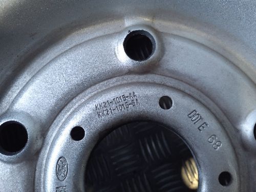 FORD TRANSIT CUSTOM MK8 2018-2022 16" STEEL WHEEL